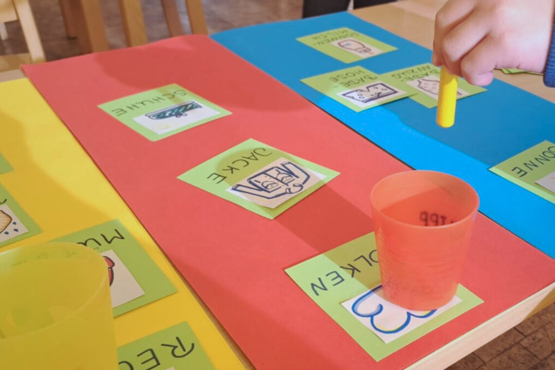 dreieins Kindertagesstätte Aachen - Wortspiele