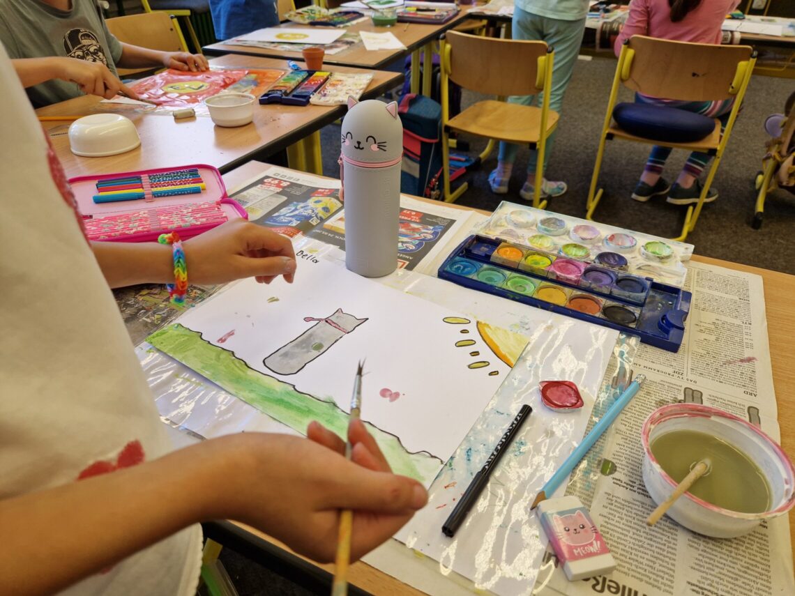 dreieins Grundschule Aachen - Kunstunterricht in der Schule dreieins Grundschule Aachen - Kunstunterricht in der Schule