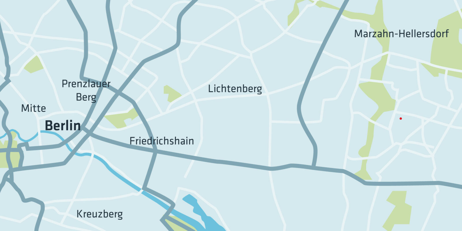 Karte Kaulsdorf mit dreieins Standorten