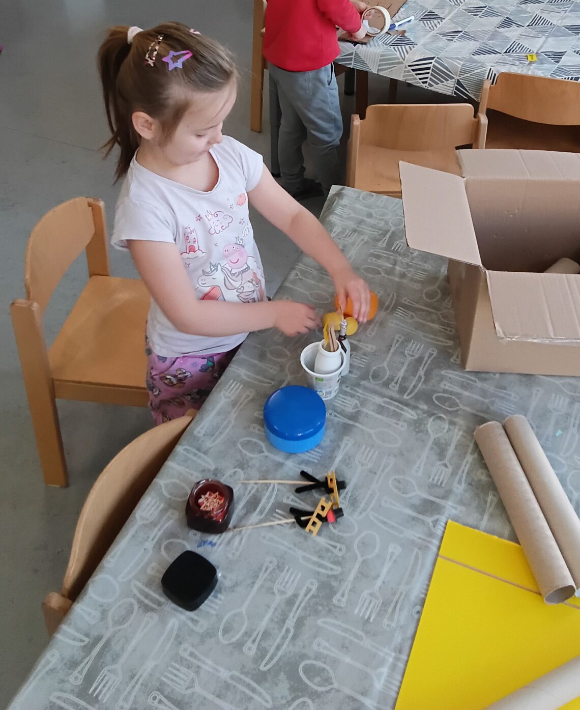 Ein Hoch auf die Kreativität der Kinder