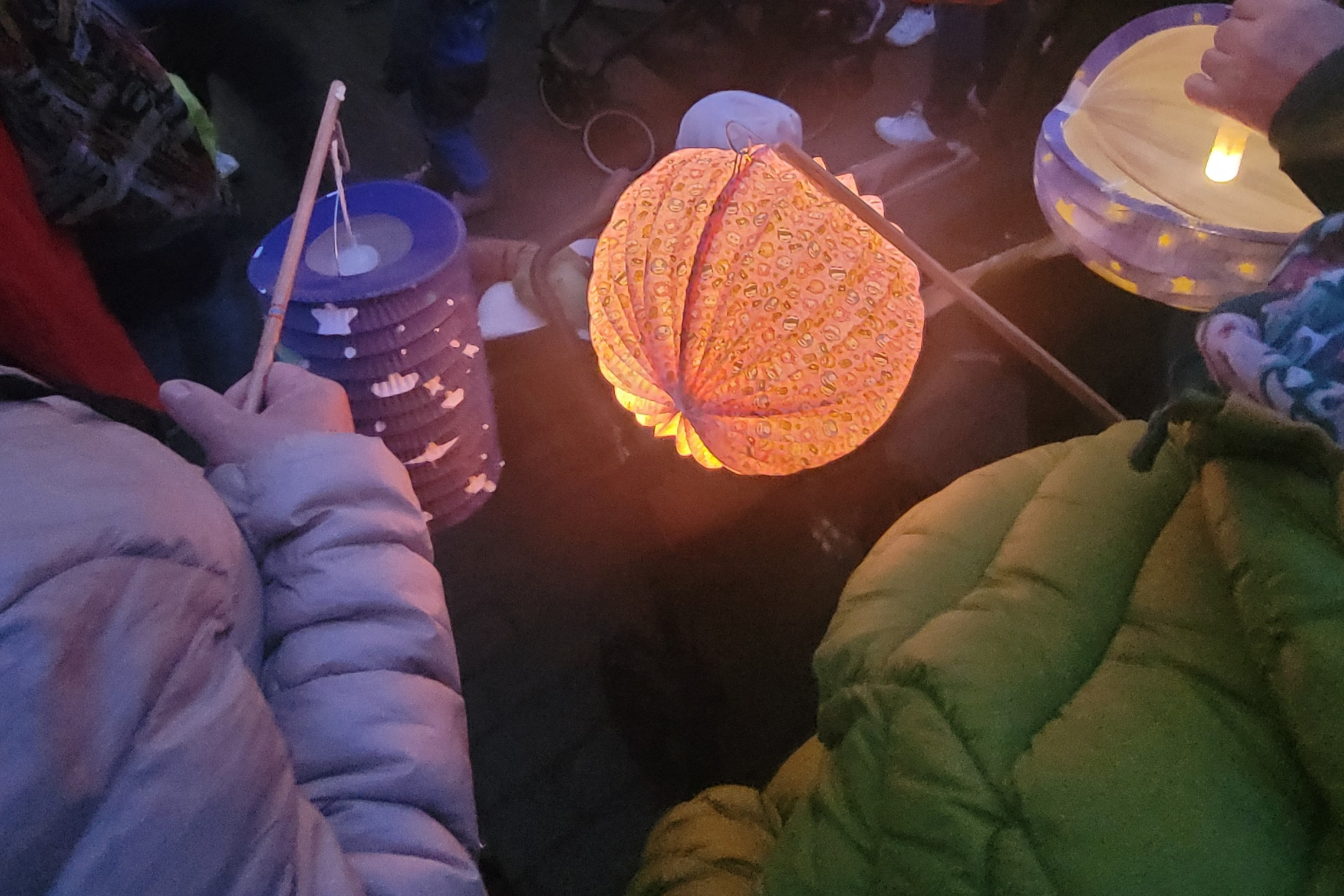 dreieins bilinguale Kindertagesstätte Berlin-Kaulsdorf - Laternenfest