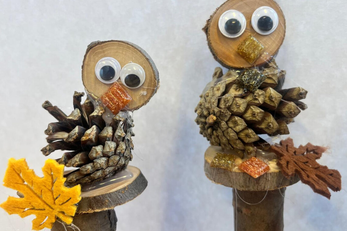 dreieins Grundschule Berlin-Kaulsdorf - Basteln mit Naturmaterial