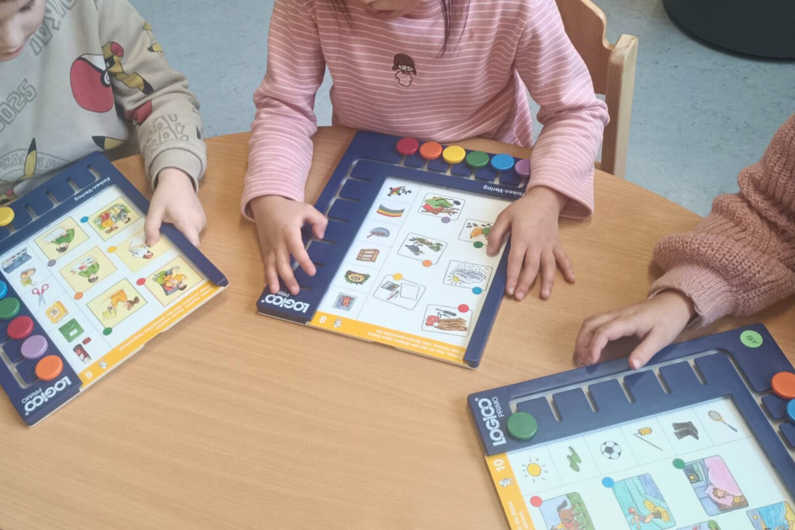 dreieins Kindertagesstätte Berlin-Kaulsdorf - Arbeit mit dem LOGICO-Lernsystem