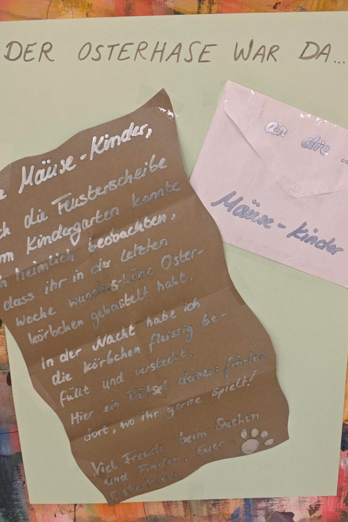 dreieins bilinguale Kindertagesstätte Berlin-Kaulsdorf – Der Osterhase war da