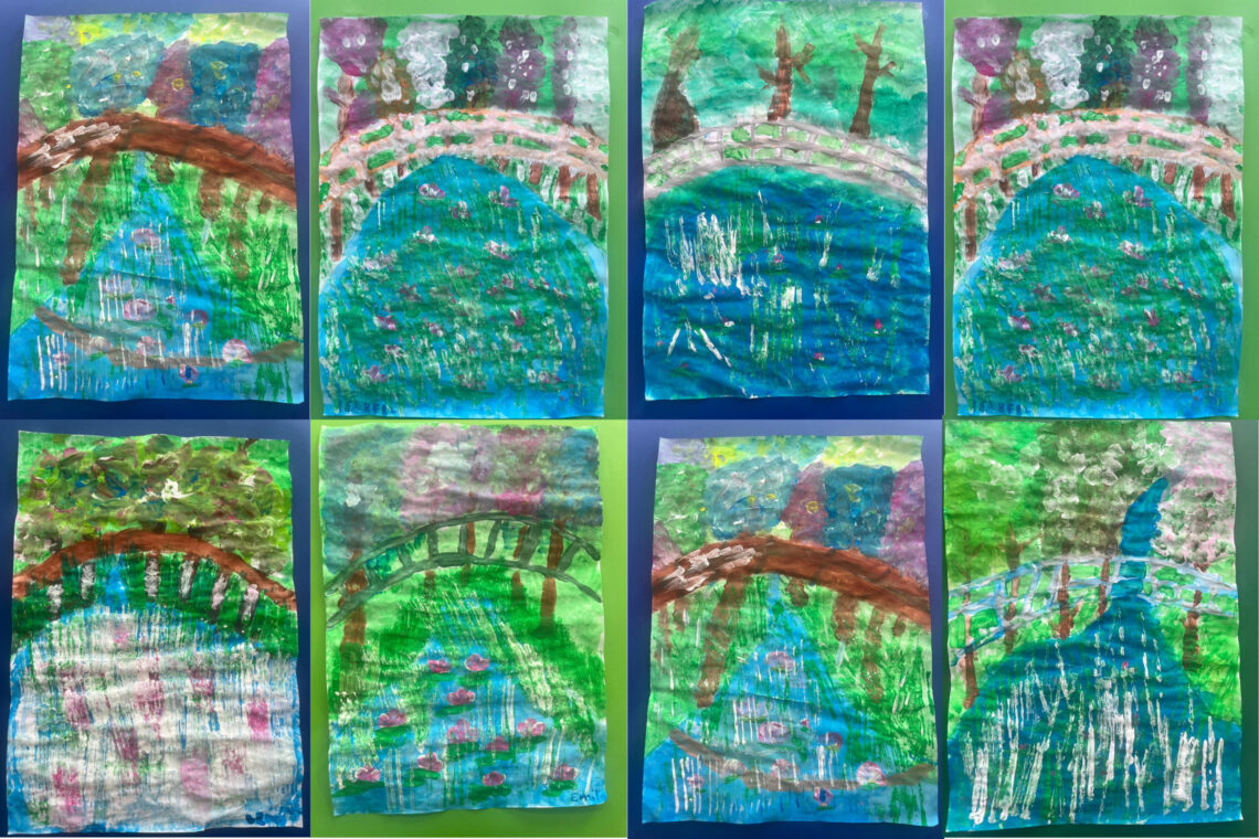 dreieins Grundschule Berlin-Kaulsdorf - Inspiration Impressionismus dreieins Grundschule Berlin-Kaulsdorf - Inspiration Impressionismus
