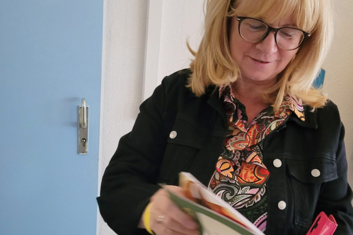 dreieins Grundschule Berlin-Kaulsdorf - Besuch von Bezirksstadträtin Juliane Witt