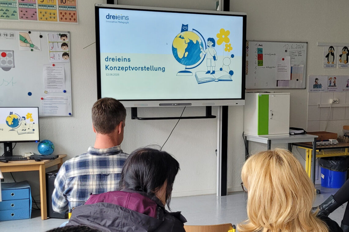 dreieins Grundschule Berlin-Kaulsdorf - Konzeptvorstellung in den Räumlichkeiten der Grundschule