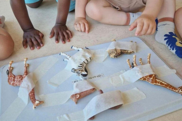 dreieins bilinguale Kindertagesstätte Berlin-Kaulsdorf - Tierrettungsaktion