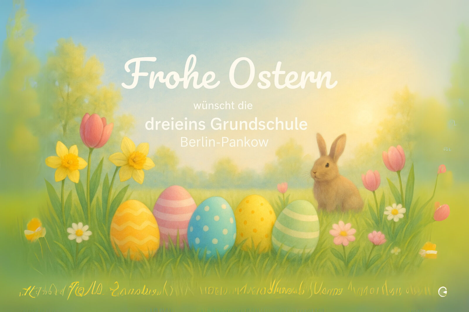 Frohe Ostern Euch Allen Rechtschreibung