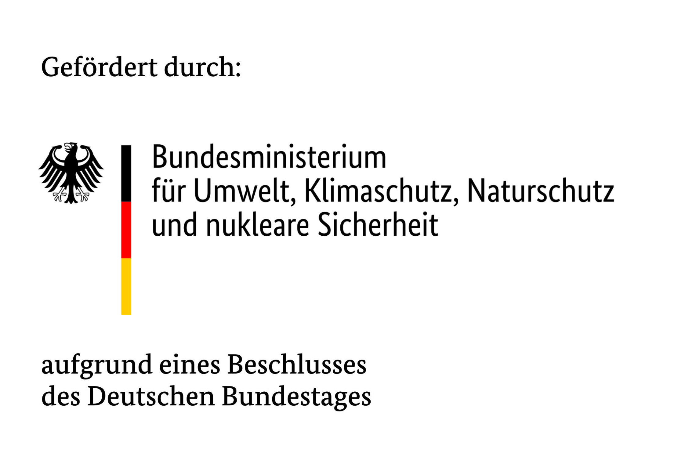 Klimaanpassungskonzept der dreieins Grundschule Berlin-Pankow - Gefördert durch das Bundesministerium für Umwelt, Klimaschutz, Naturschutz und nukleare Sicherheit: Abgebildet ist das Logo des BMUKN