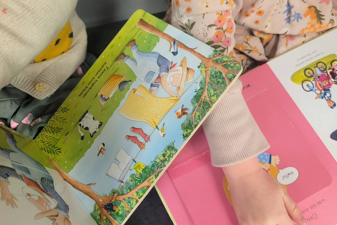 dreieins Kindertagesstätte Berlin-Prenzlauer Berg - Ausflug in die Bibliothek
