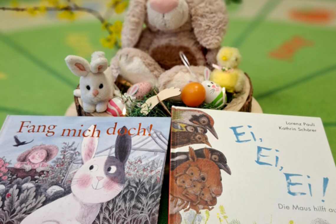 dreieins Kindertagesstätte Berlin-Prenzlauer Berg - Kinderbücher rund um Ostern dreieins Kindertagesstätte Berlin-Prenzlauer Berg - Kinderbücher rund um Ostern