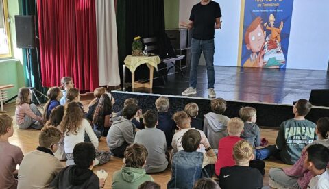 dreieins Grundschule Pankow - Literaturwoche - Autorenlesung