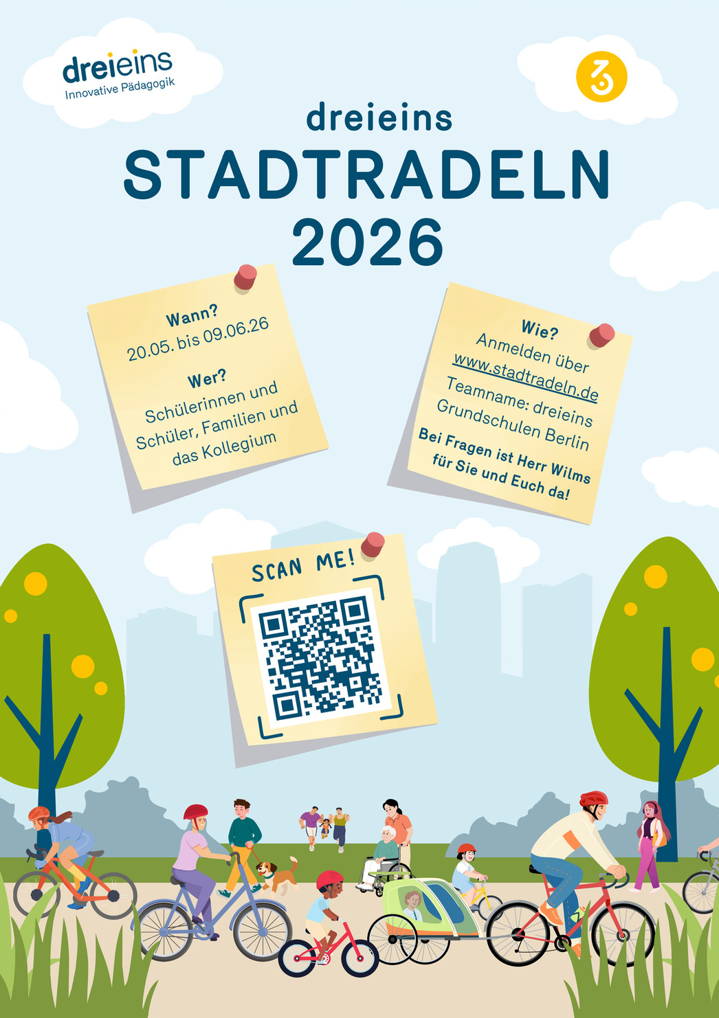 sreieins Grundschulen - Stadtradeln 2026