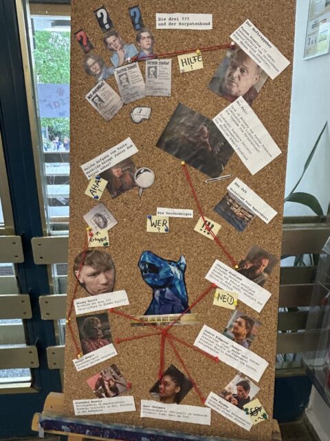dreieins Grundschule Pankow - Literaturwoche Vitrine Unsere Lieblingsbücher 5