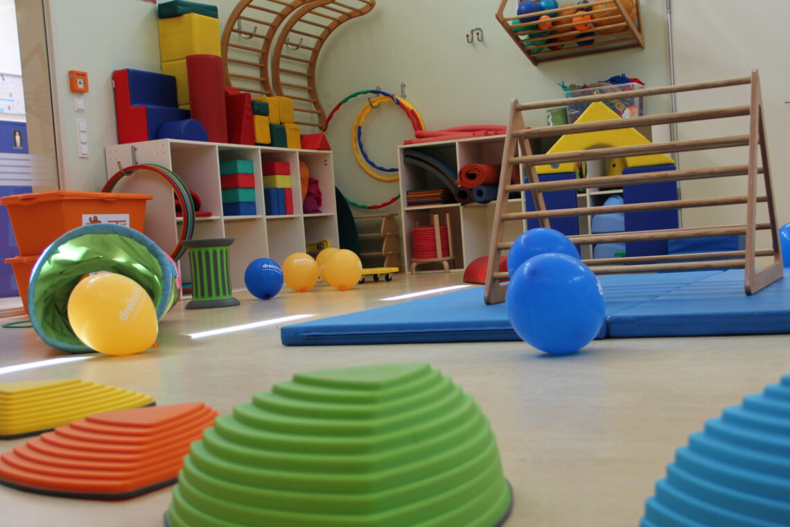 dreieins Kindertagesstätte Berlin-Prenzlauer Berg - Parcours-Landschaft