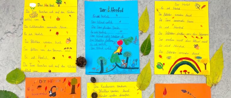 dreieins Grundschule Pankow Herbst Rondelle 3a