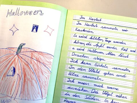 dreieins Grundschule Pankow Im Herbst Text 2